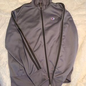 Men’s Champion zip up track jacket NWOT Size L